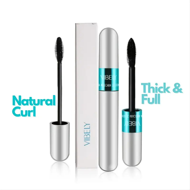 4D Silk Fiber Mascara for Lengthening & Thickening Lashes