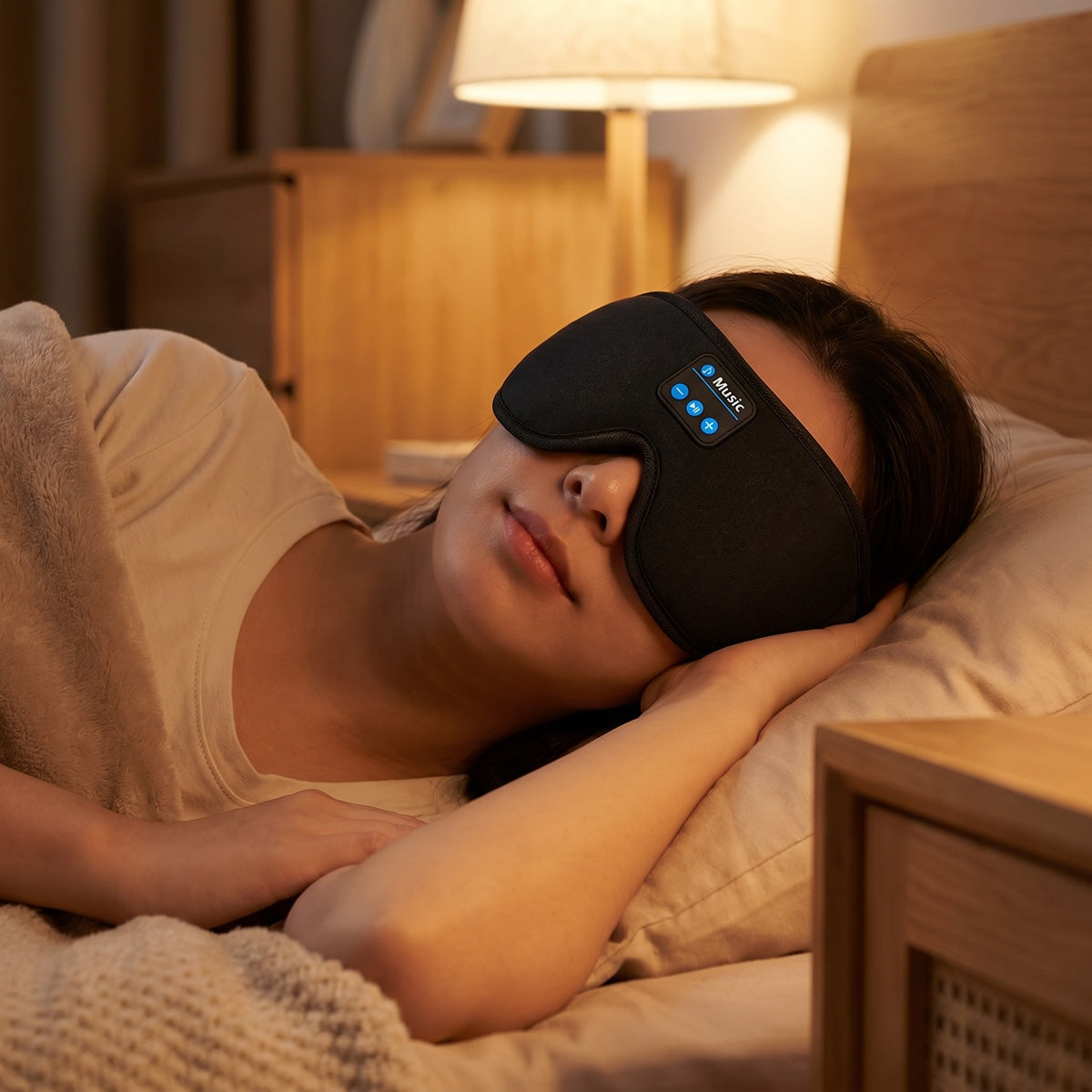 3D Eye Mask Bluetooth 50 Unlimited Music Stereo